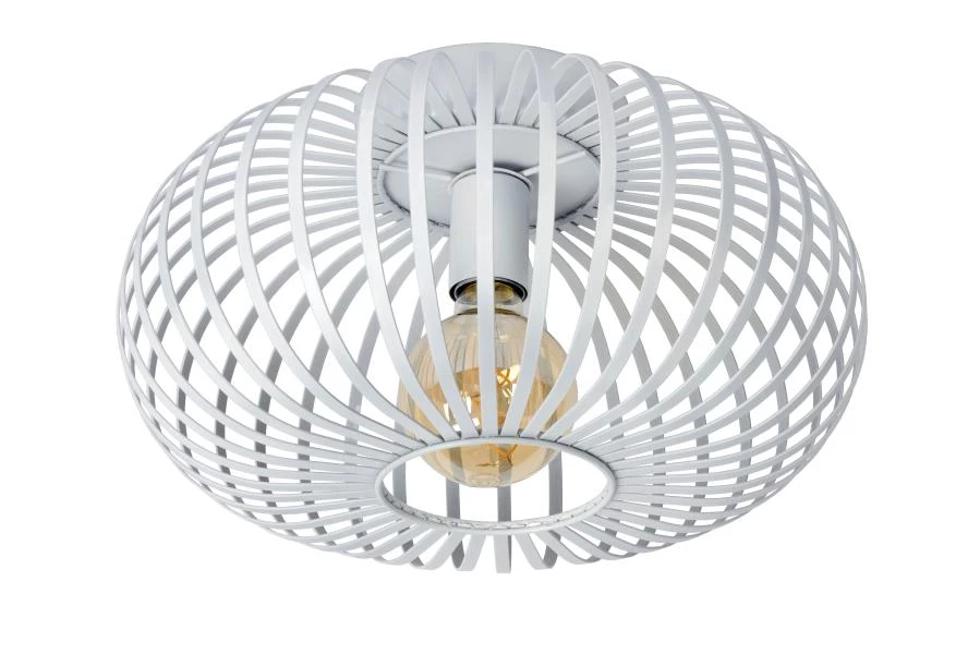 Lucide MANUELA - Flush ceiling light - Ø 39,5 cm - 1xE27 - White - off